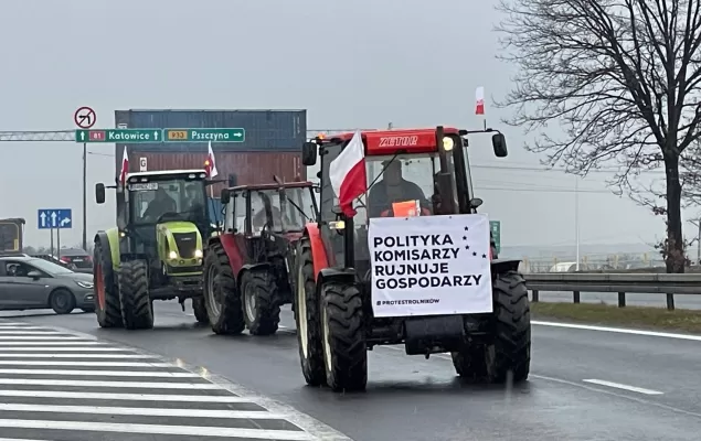 Protest rolników w Czechowicach-Dziedzicach i Bielsku-Białej. Ogłoszono datę i trasę