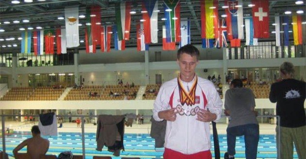Nasz pływak z 3 złotymi medalami!