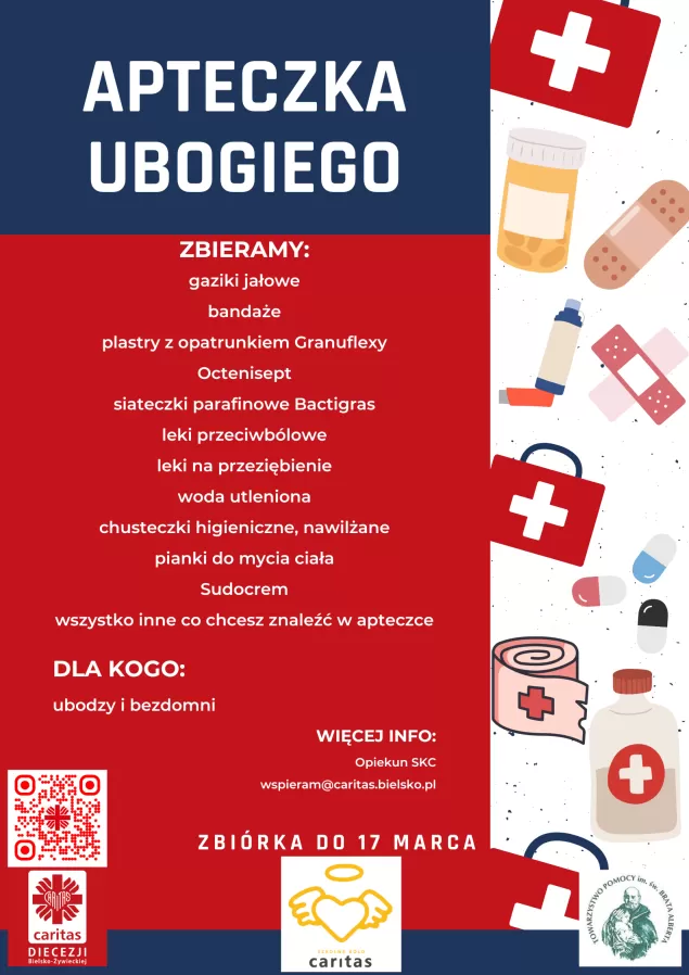 Można wesprzeć akcję "Apteczka dla ubogiego"