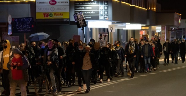 Poniedziałkowy Protest Kobiet - 26.10.2020