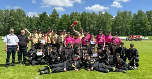 OSP Bronów - zwycięzca 4 kategorii - podczas 43. Zawodów Sportowo-Pożarniczych Gminy Czechowice-Dziedzice - 14.06.2