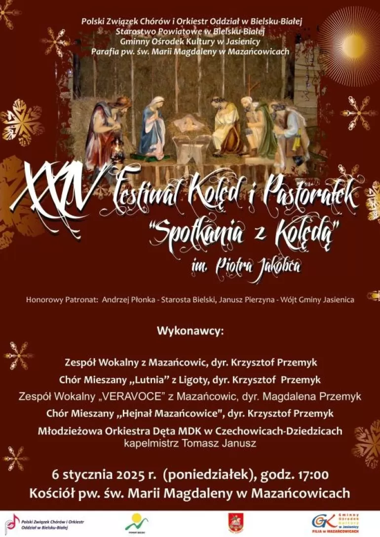 Koncert w ramach Festiwalu "Spotkania z kolędą" w kościele pw. Opatrzności Bożej w Ligocie