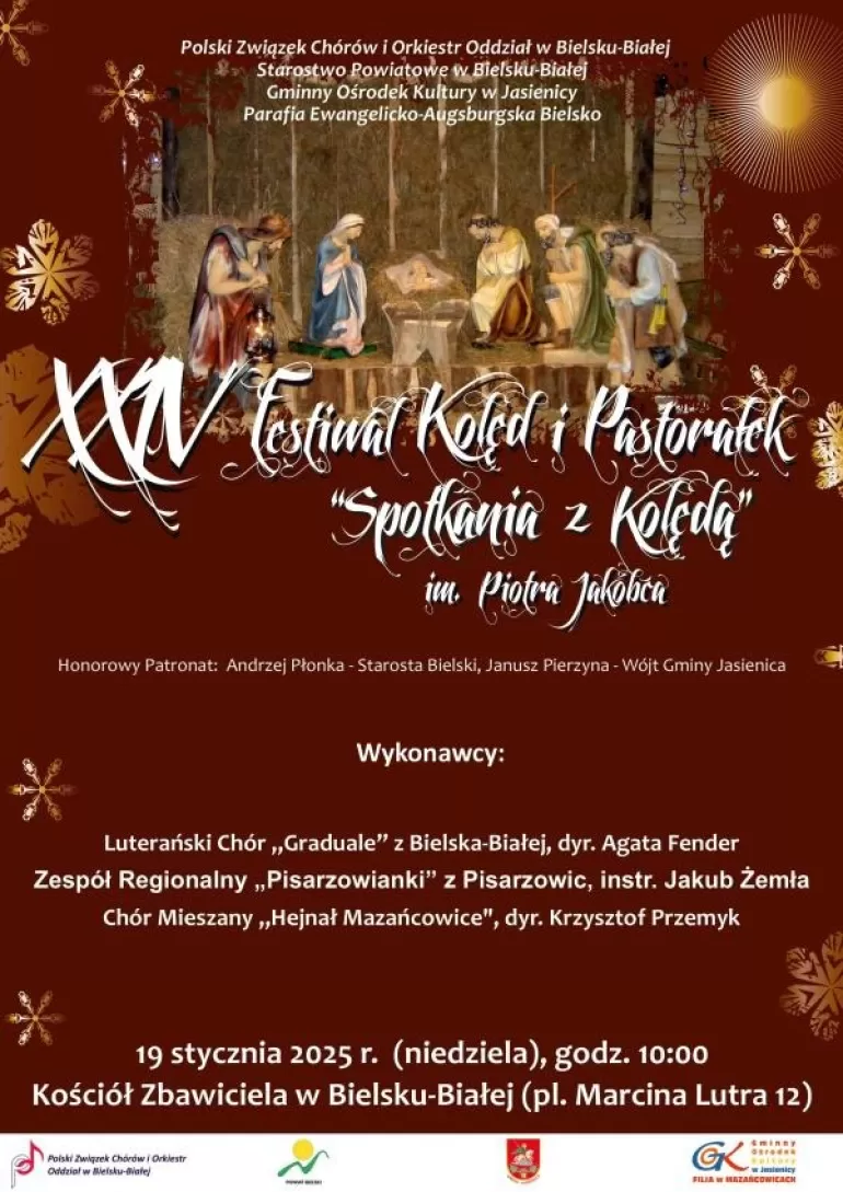 Koncert w ramach Festiwalu "Spotkania z kolędą" w kościele pw. Opatrzności Bożej w Ligocie