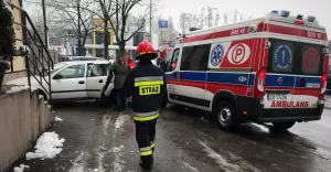 Potrącenie w Czechowicach-Dziedzicach - 4.02.2019