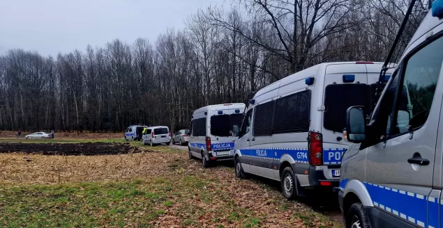 Interwencja policji w Jawiszowicach - 15.01.2023