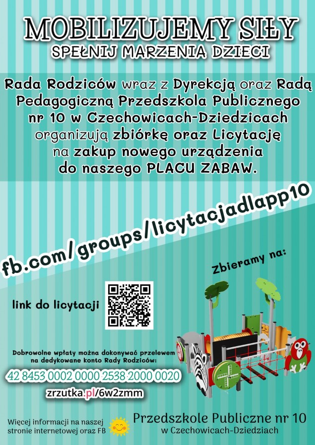 przedszkole licytacje