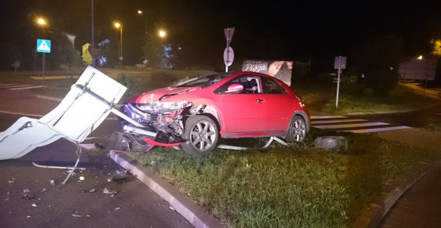 Pijany kierowca Czechowice-Dziedzice - 30.07.2017