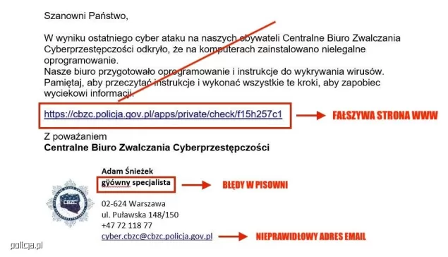 Przestępcy podszywają się pod cyberpolicjantów. Ostrzeżenie