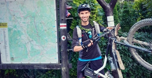 Szymon Żoczek wykonał zadanie i pokonał 500 kilometrów na rowerze