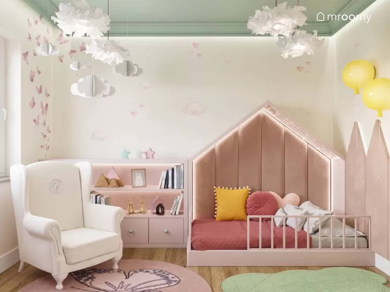 projekt pokoju dziewczynki - mroomy