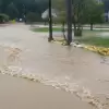 [FOTO] Ulewa nad naszą gminą. Utworzyły się rozlewiska, zalane są domy