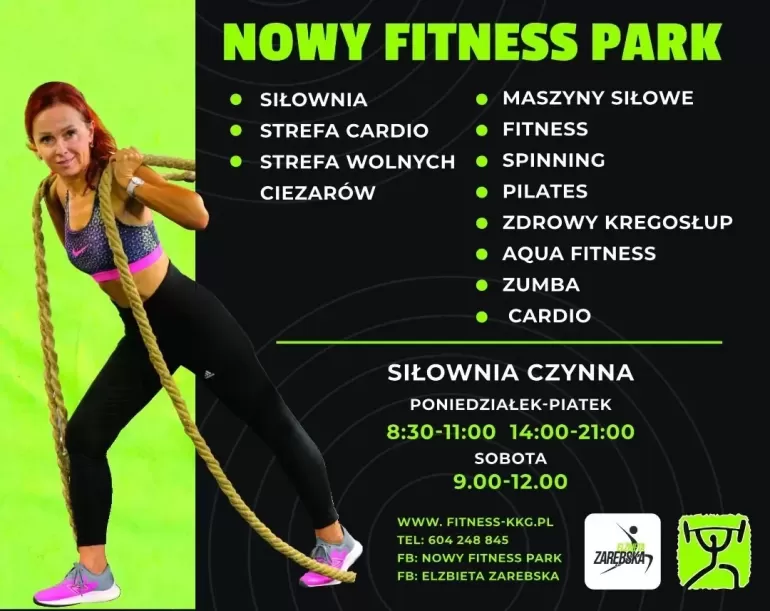 Telewizyjny Klub Kwadransowych Grubasów oraz Nowy Fitness Park i Klub Sportowy Strong Life