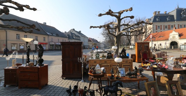 Jarmark staroci na pszczyńskim rynku