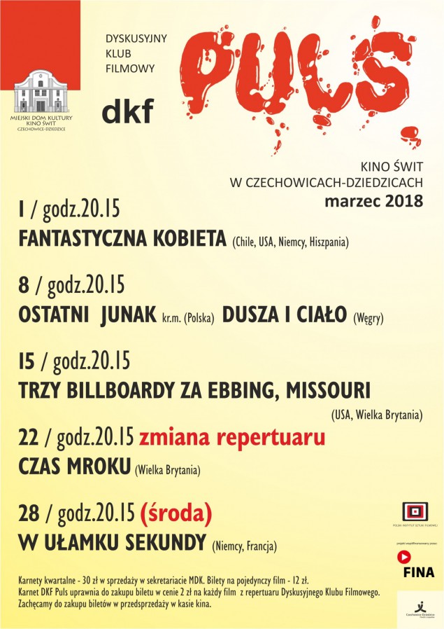 Miejski Dom Kultury,Kino Świt