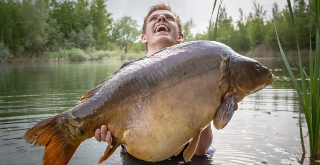 Bestwina, Kamil Góra, wędkowanie, karp