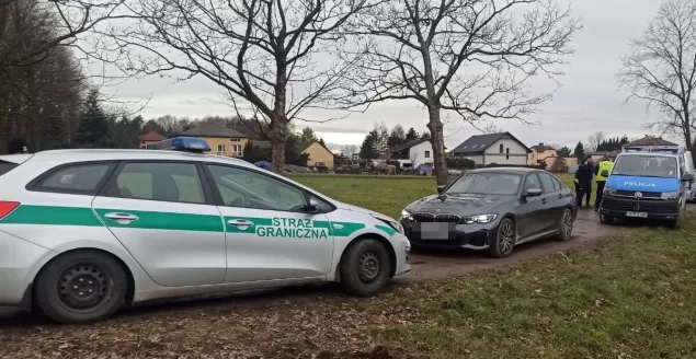 Działania straży granicznej w związku z pościgiem